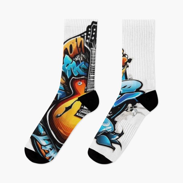 Item preview, Psychedelic Guitar Design Collection: Embrace the Vibrant Fusion of Art and Music designed and sold by HarmonyGuitars.
