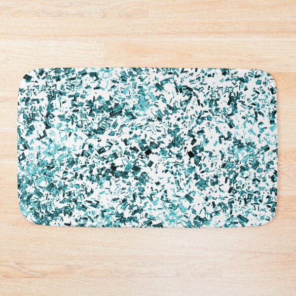 Item preview, All Over Blue Glass Shards Ice Pattern designed and sold by Deborah Camp.