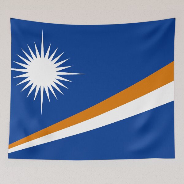 Aperçu de l'œuvre Drapeau national République des Îles Marshall créée et vendue par Danler.