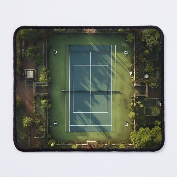 Item preview, Aerial Image of Tennis Court designed and sold by dcrc.