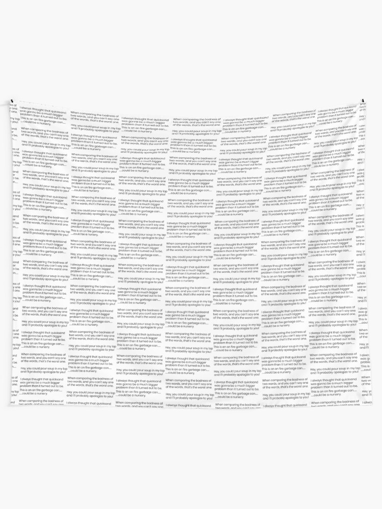 Alternate view of Quotes Tapestry