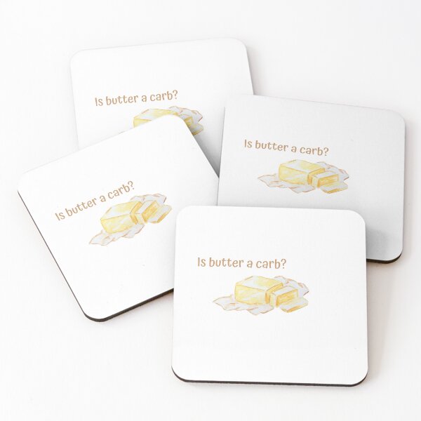 Item preview, Is butter a carb? designed and sold by Hb-Designs123.
