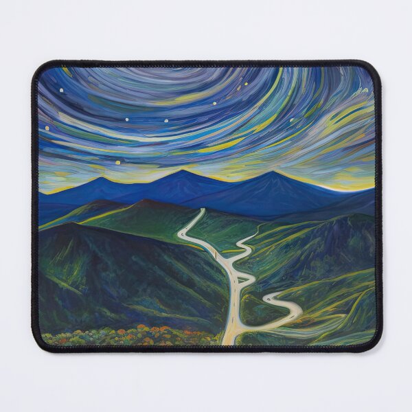 Item preview, Mountain Lake Roadway designed and sold by OccultDreams.
