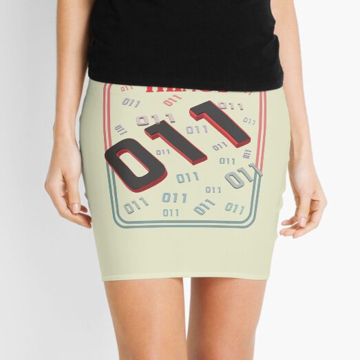 Item preview, STRANGER THINGS, Eleven, 11, 011 (light yellowish-green background) designed and sold by bekksa.