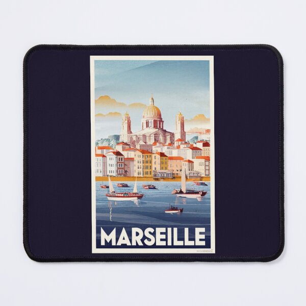 Item preview, A Watercolor Illustration of Marseille - France designed and sold by Sketch-Shack.
