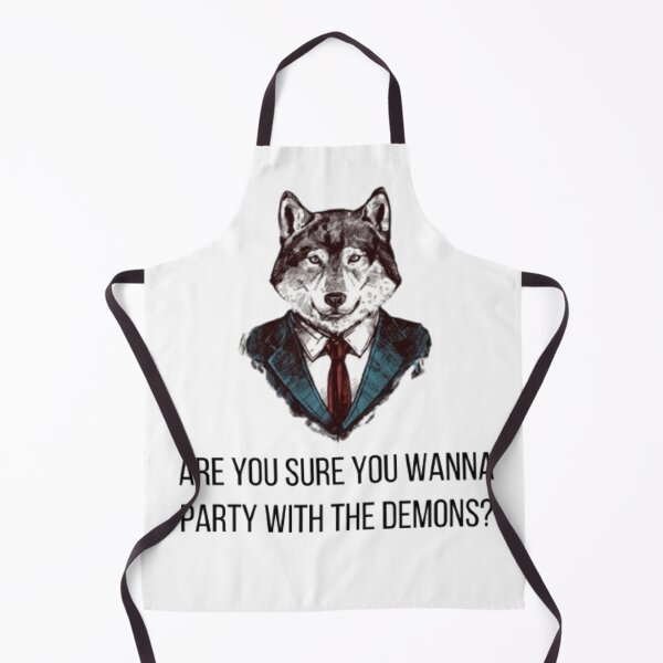 Item preview, Are you sure you wanna party with the demons meme designed and sold by official_BRAINROTSHOP.