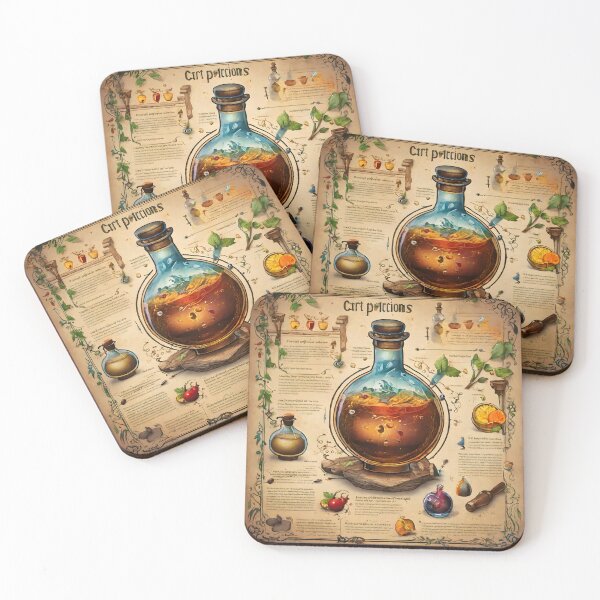 Item preview, Guide to Potions 6 designed and sold by FeatheredWolf.