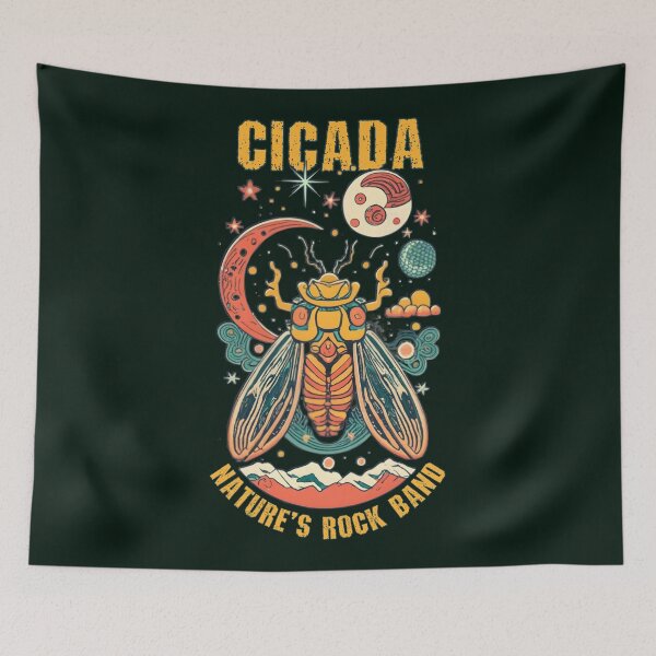 Item preview, Cicada - nature's rock band designed and sold by SidTastic .