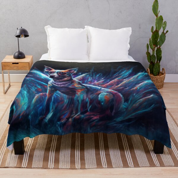 Item preview, Fantastic Dog in a Space Setting Digital Art designed and sold by WASABIgreen.