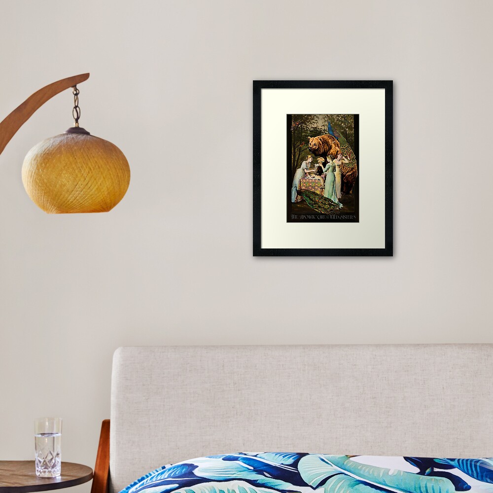Item preview, Framed Art Print designed and sold by WildRootsArt.