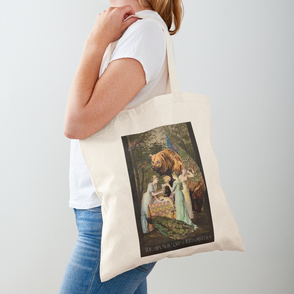 Item preview, Cotton Tote Bag designed and sold by WildRootsArt.