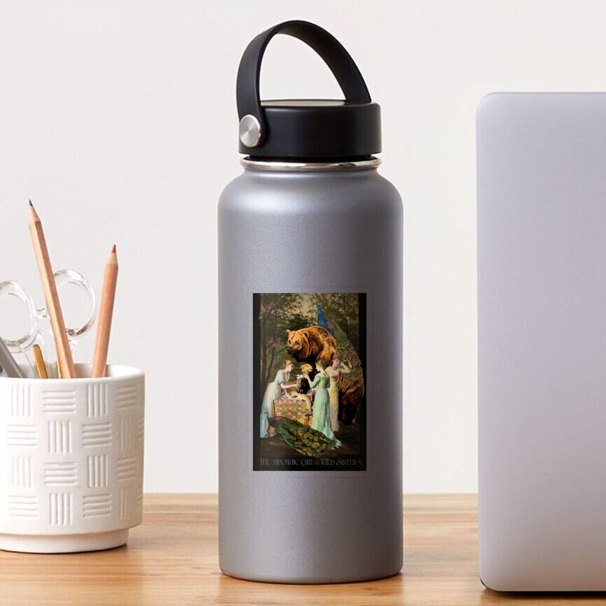 Item preview, Transparent Sticker designed and sold by WildRootsArt.
