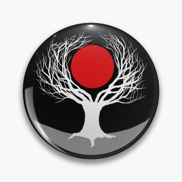 Item preview, Oak and red moon designed and sold by arbredelanuit.