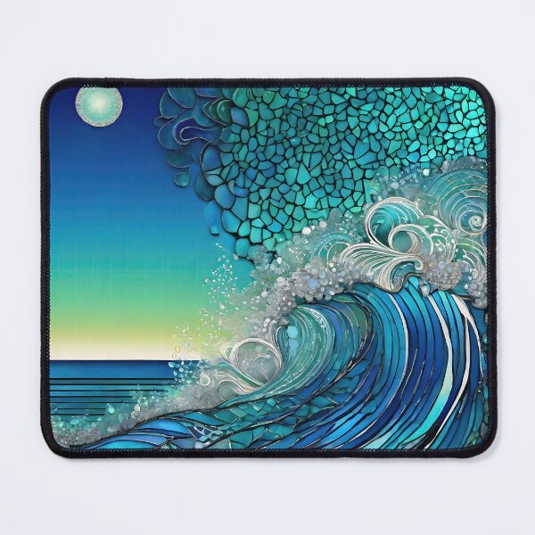 Item preview, Abstract Seascape "Surreal Surf" designed and sold by Artekinium.