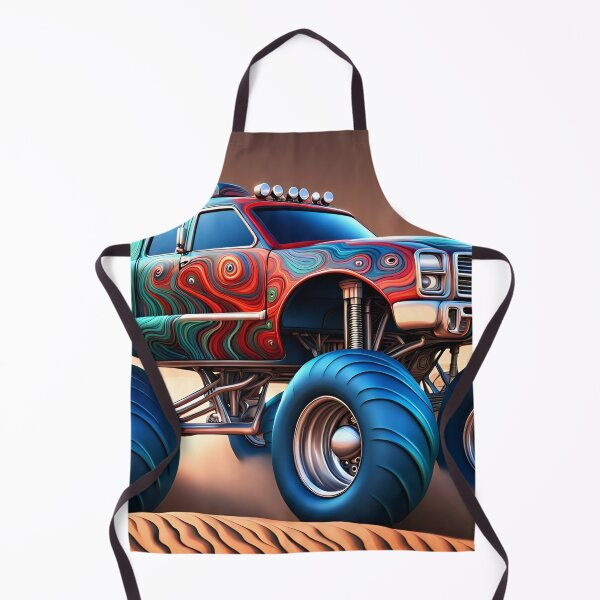 Item preview, Monster Truck - Under the Desert Sun designed and sold by Bright-Moonrise.