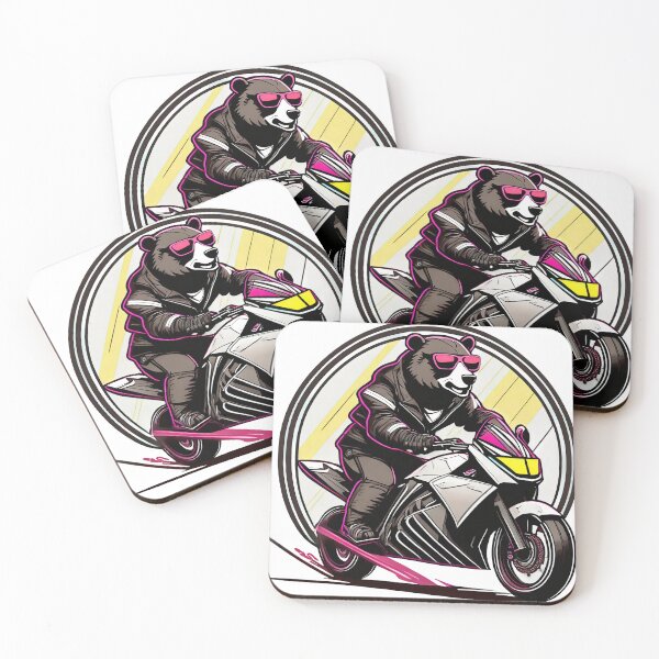 Item preview, Papa Bear on a Motorcycle designed and sold by BADESIGNZZ.