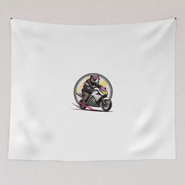 Item preview, Papa Bear on a Motorcycle designed and sold by BADESIGNZZ.