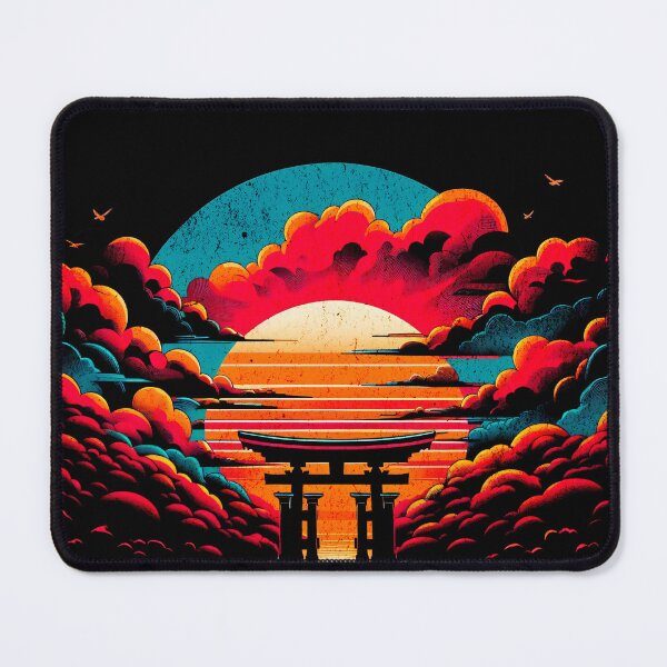 Item preview, Meiji Shrine Fushimi Inari Torii Gate Design designed and sold by RedDesignSyc.