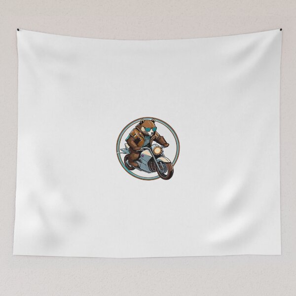 Item preview, Papa Bear, but in Cool, riding a bike designed and sold by BADESIGNZZ.