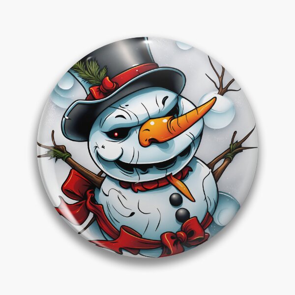 Item preview, Surrealistic Snowman designed and sold by eternalai.