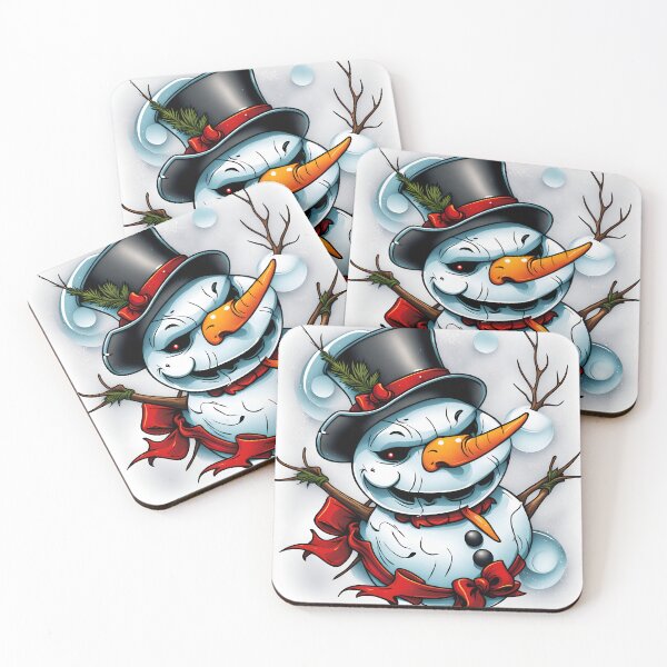Item preview, Surrealistic Snowman designed and sold by eternalai.