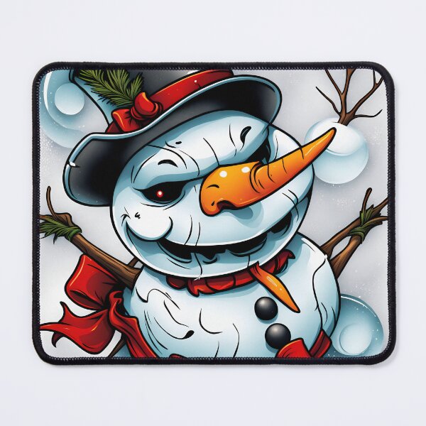 Item preview, Surrealistic Snowman designed and sold by eternalai.