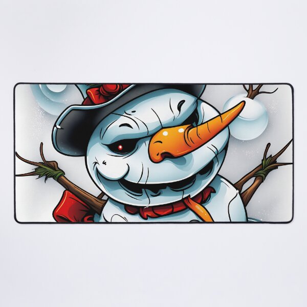 Item preview, Surrealistic Snowman designed and sold by eternalai.
