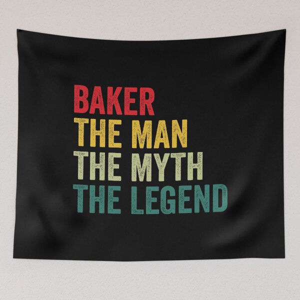 Item preview, Baker Mens Gift, Man Myth Baker Legend, Funny Baker designed and sold by vzrnmichsudops.