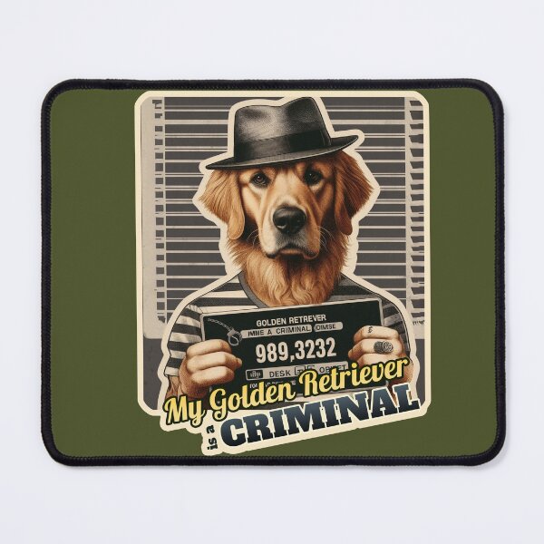 Item preview, Criminal Golden Retriever 2 designed and sold by ThisDress.