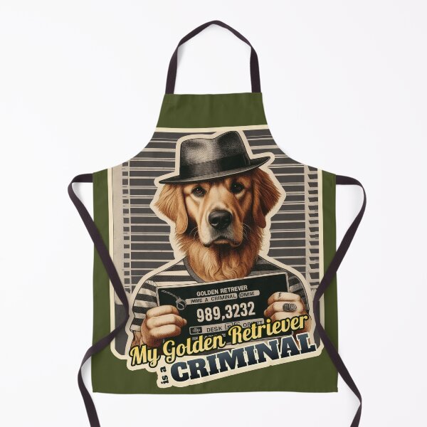 Item preview, Criminal Golden Retriever 2 designed and sold by ThisDress.