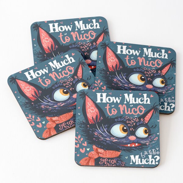 Item preview, Ugly Black Cat "How much is too much?" designed and sold by Ryslissa.