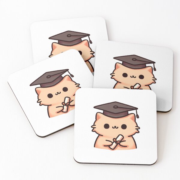 Item preview, Graduate Cat with Diploma  designed and sold by UmbrellaStudio1.
