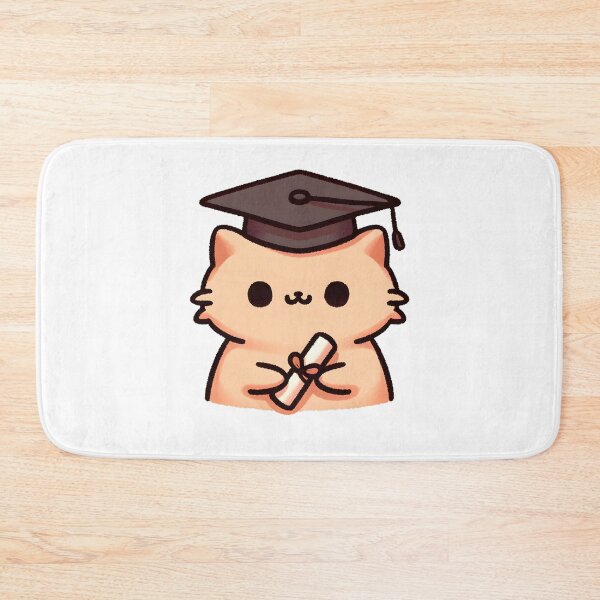 Item preview, Graduate Cat with Diploma  designed and sold by UmbrellaStudio1.