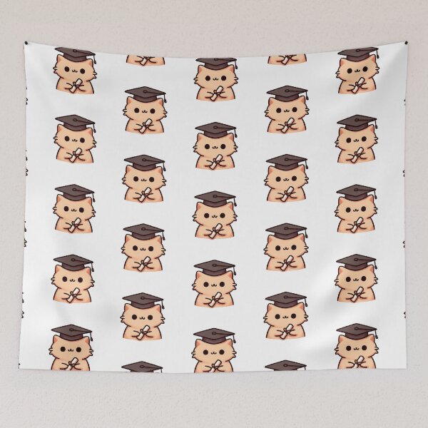 Item preview, Graduate Cat with Diploma  designed and sold by UmbrellaStudio1.