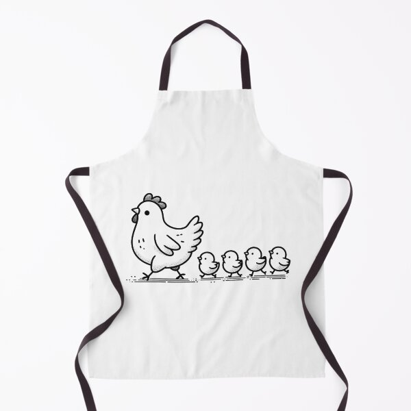 Item preview, A chicken cares about her chicks designed and sold by Ingridpd.