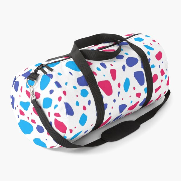 Item preview, Blue White Red Splatter Abstract Modern Contemporary designed and sold by VioletsnPansies.