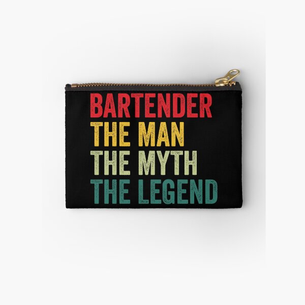 Item preview, Bartender Mens Gift, Man Myth Bartender Legend, Funny Bartender designed and sold by vzrnmichsudops.