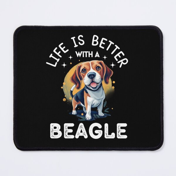 Item preview, Life is better with a Beagle designed and sold by Nemosis.