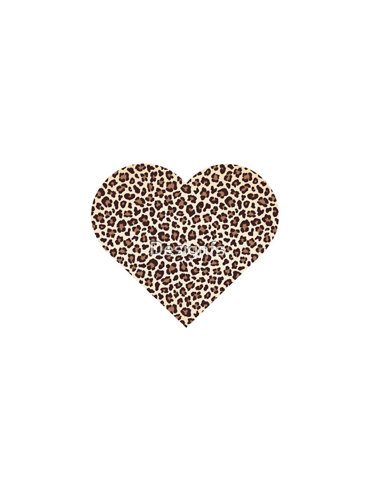 Thumbnail 4 of 4, iPhone Case, Heart In Leopard Pattern designed and sold by Designfs.