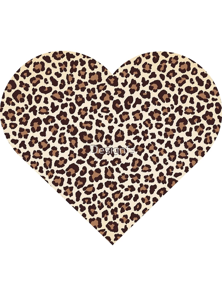 Thumbnail 3 of 3, Scarf, Heart In Leopard Pattern designed and sold by Designfs.