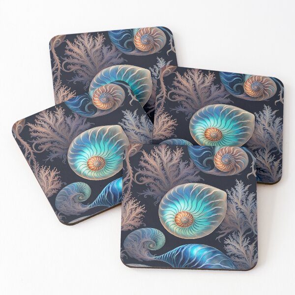 Item preview, Nautilus Shells designed and sold by Bright-Moonrise.