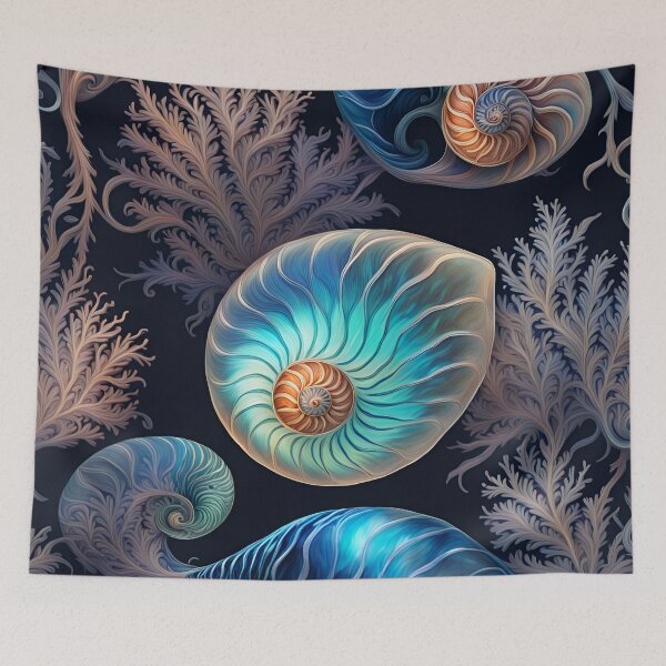 Item preview, Nautilus Shells designed and sold by Bright-Moonrise.