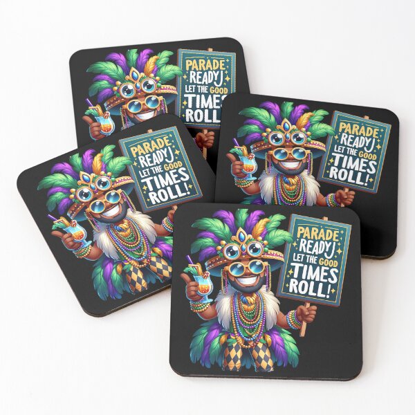 Item preview, Festive Frenzy: Mardi Gras Parade Enthusiast designed and sold by MAPDDesigns.