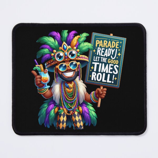 Item preview, Festive Frenzy: Mardi Gras Parade Enthusiast designed and sold by MAPDDesigns.