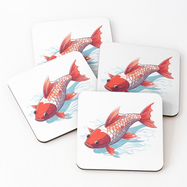 Item preview, Koi fish illustration designed and sold by javierparra.