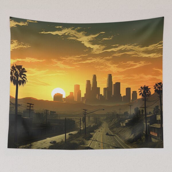 Item preview, City skyline | Hip Hop style designed and sold by ComicsFactory.