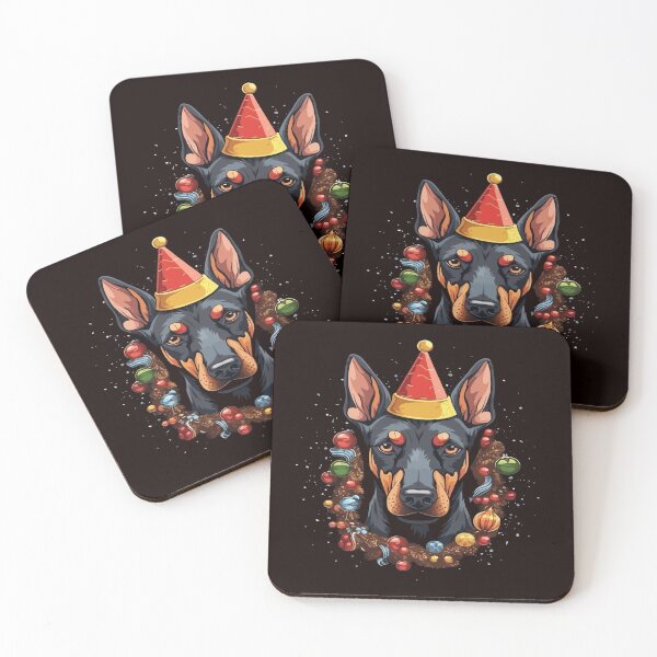 Item preview, Christmas  Doberman designed and sold by creativellashop.