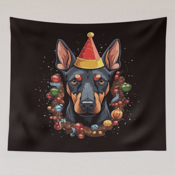 Item preview, Christmas  Doberman designed and sold by creativellashop.