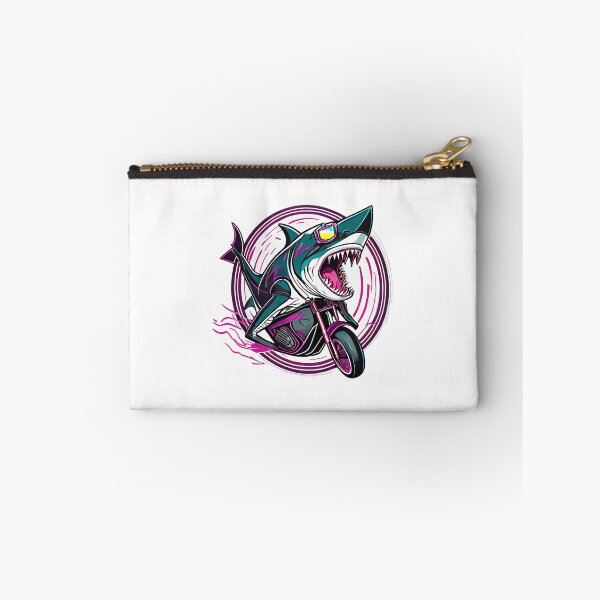 Item preview, Shark on a Motorcycle designed and sold by BADESIGNZZ.