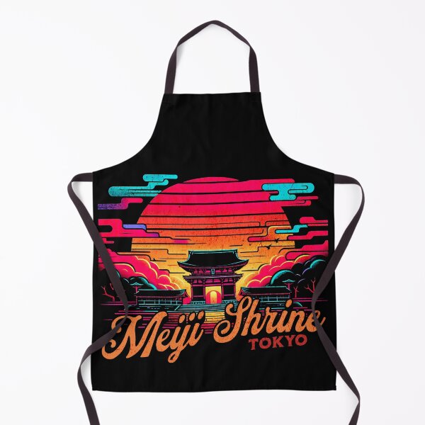 Item preview, Meiji Shrine Tokyo Sunset Graffiti Design designed and sold by RedDesignSyc.